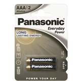 Panasonic baterijeLR03EPS/2BP Alkaline Everyday Power