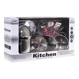  Metalni set za igru s loncima - 11 elemenata | shoptok.hr