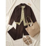 Sinsay Wide leg hlače s mješavinom viskoze | shoptok.hr