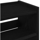  Stalak za cipele crni 60x25x81 cm od konstruiranog drva | Eponuda.ba