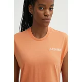 adidas Terrex Kratka majica Xploric Logo ženska, oranžna barva, IN4622