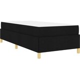  Krevetna konstrukcija Crna 100 x 200 cm tkanina | shoptok.hr