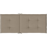  Jastuci za vrtne stolice 4 kom smeđesivi 120x50x3 cm od tkanine | shoptok.hr