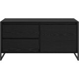 TV ormar Crni hrast 100 x 36 x 49.5 cm Konstruirano drvo | Eponuda.com