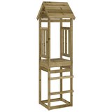 vidaXL Igralni stolp 52,5x46,5x206,5 cm impregnirana borovina Cene