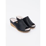 GOODIN Black women's wedge flip-flops | shoptok.hr