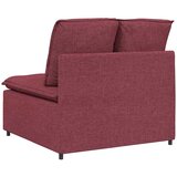  Modularni kauč s jastucima, vinsko crvena 100 cm | Eponuda.com