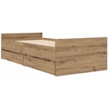  Okvir za krevet Hrast artisan Konstruirano drvo - Hrast artisan 80 x 200 cm | shoptok.hr