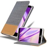  Ohišje, združljiv z LG v svetlo sivo rjavi barvi - zaščitni pokrov z magnetnim zapiranjem, stoječo funkcijo in režo za kartico, (20569715) | Shoptok.si