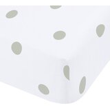 Catherine Lansfield Bela/zelena napenjalna flanelna rjuha 135x190 cm Polka Dot – | Shoptok.si