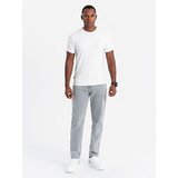 Ombre Tri-color men's cotton t-shirt - white and navy blue | Shoptok.si