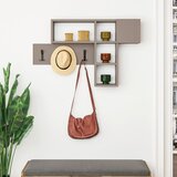 Livetastic Stenski Obešalnik Game, Mocha Rjava | Shoptok.si
