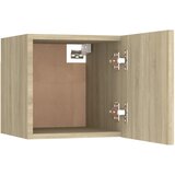  Noćni ormarić boja hrasta 30,5 x 30 x 30 cm konstruirano drvo | shoptok.hr