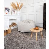 SLOWDOWN Temno siva vreča za sedenje iz rebrastega žameta Om 110 – | Shoptok.si