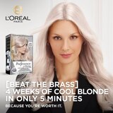 L´Oréal Paris Préférence Le Blonding Toner kislinski toner za nevtralizacijo medeninastih podtonov odtenek 02 Pearl Blonde 1 kos | Shoptok.si