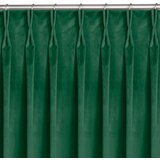  Curtain VILA color bottle green style classic flex 7.5 cm with double pleat velvet 400x175 HOMEDE | shoptok.hr