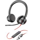 HP Poly Slušalice Blackwire 8225 Stereo Hibrid ANC AFence USB-C+USB-C A Adapter 8X223AA crna' ( '8X223AA' ) | Eponuda.com