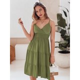 DStreet Sukienka midi zielona MISSBREEZE | shoptok.hr