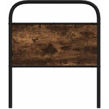  Zamjensko uzglavlje dimljeni hrast 80 cm čelik i inženjersko drvo - Dimljeni hrast 80 cm 1 | shoptok.hr