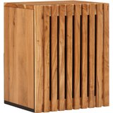 Furnova Stenska kopalniška omarica 38x34x48 cm trden akacijev les, (21948333) | Shoptok.si