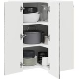  Zidni kutni ormar PORTO Betonski sivi 57 x 57 x 80 cm | Eponuda.ba