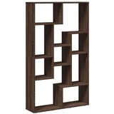 vidaXL Knjižna omara rjavi hrast 72x20x120 cm inženirski les | Shoptok.si