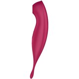 Satisfyer Vibrator Twirling Pro+, temno rdeč | Shoptok.si