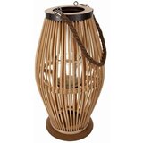 Gardlov lampion od bambusa sa staklenim cilindrom za svijeću, 40 cm | shoptok.hr