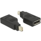 Delock 65626 DisplayPort adapter [1x muški konektor mini DisplayPort - 1x ženski konektor DisplayPort] crna | Eponuda.ba
