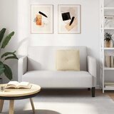  Jastuk za leđa Krema 50 x 19 x 45 cm tkanina | shoptok.hr