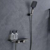 ELITE EDITION Luksuzna armatura za kad | Pipa BBT2053 — Gunmetal siva kamen | Shoptok.si