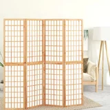  Sklopiva sobna pregrada 4 panela japanski stil 160x170 cm