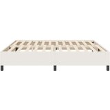  Box Spring postelja Krem 200x200 cm iz korduroj tkanine, (22051707) | Shoptok.si