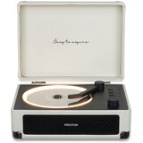 PRIXTON Prenosni CD Predvajalnik Boogie z Bluetoothom, FM Radiem in AUX, Zvočnik 6 W, Združljiv CD/MP3/WMA, Oblika Kovčka, Kremna Barva, (5000221273) | Shoptok.si