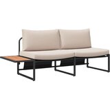  Vrtni set za objed 3 kom. Sivo-smeđa Čelik | shoptok.hr