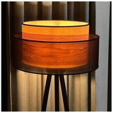  Duolla - Stojeća lampa WOOD BOHO 1xE27/15W/230V prečnik 45 cm crna/bež | Eponuda.com