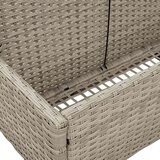  Plovak za bazen za odlaganje svijetlosivi 110x100x57 cm poli ratan | shoptok.hr