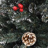  Umjetno božićno drvce Zelena 180 cm PVC, Plastika i Čelik | shoptok.hr
