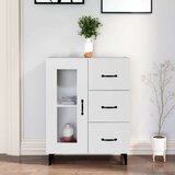  Komoda bijela 69,5x34x90 cm od konstruiranog drva | shoptok.hr