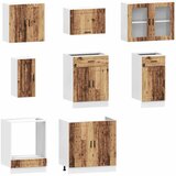  8-dijelni set kuhinjskih ormarića Kalmar konstruiranog drva | shoptok.hr