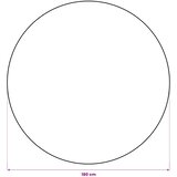  Stolnjak od jute Prirodna Ø 180 cm 100% Jut | shoptok.hr