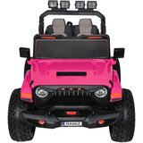  Avto na akumulator Extreme Sport 4x4 z nastavljivo dolžino vozila - dvosed - roza | Shoptok.si