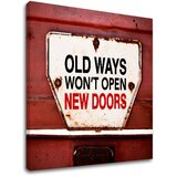  Motivaciona slika na platnu old ways_002 (moderne slike sa) | shoptok.hr