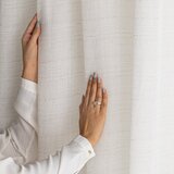 Restilo Kremno bela prosojna zavesa 140x270 cm Drimar – | Shoptok.si