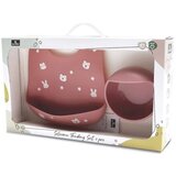 Lorelli silikonski set za hranjenje Natural Deep Pink | ePonuda.com