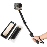 u 1 Monopod s stativom i držačem za selfie za GoPro - Crna KP31111