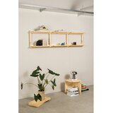 Karup Design Zidna polica od masivnog bora u prirodnoj boji 192x47,5 cm Groove – | shoptok.hr