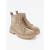 Shelvt Beige workers with a heart and a thick sole | Shoptok.si