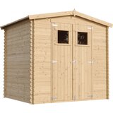 Timbela Lesena vrtna lopa - 236x226xH218 cm/ 4,33 m2 - Vrtna hiša s podi - M369+M369G, (21884944) Cene