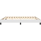  Okvir za krevet s oprugom bijela 180x200 cm od umjetne kože | shoptok.hr
